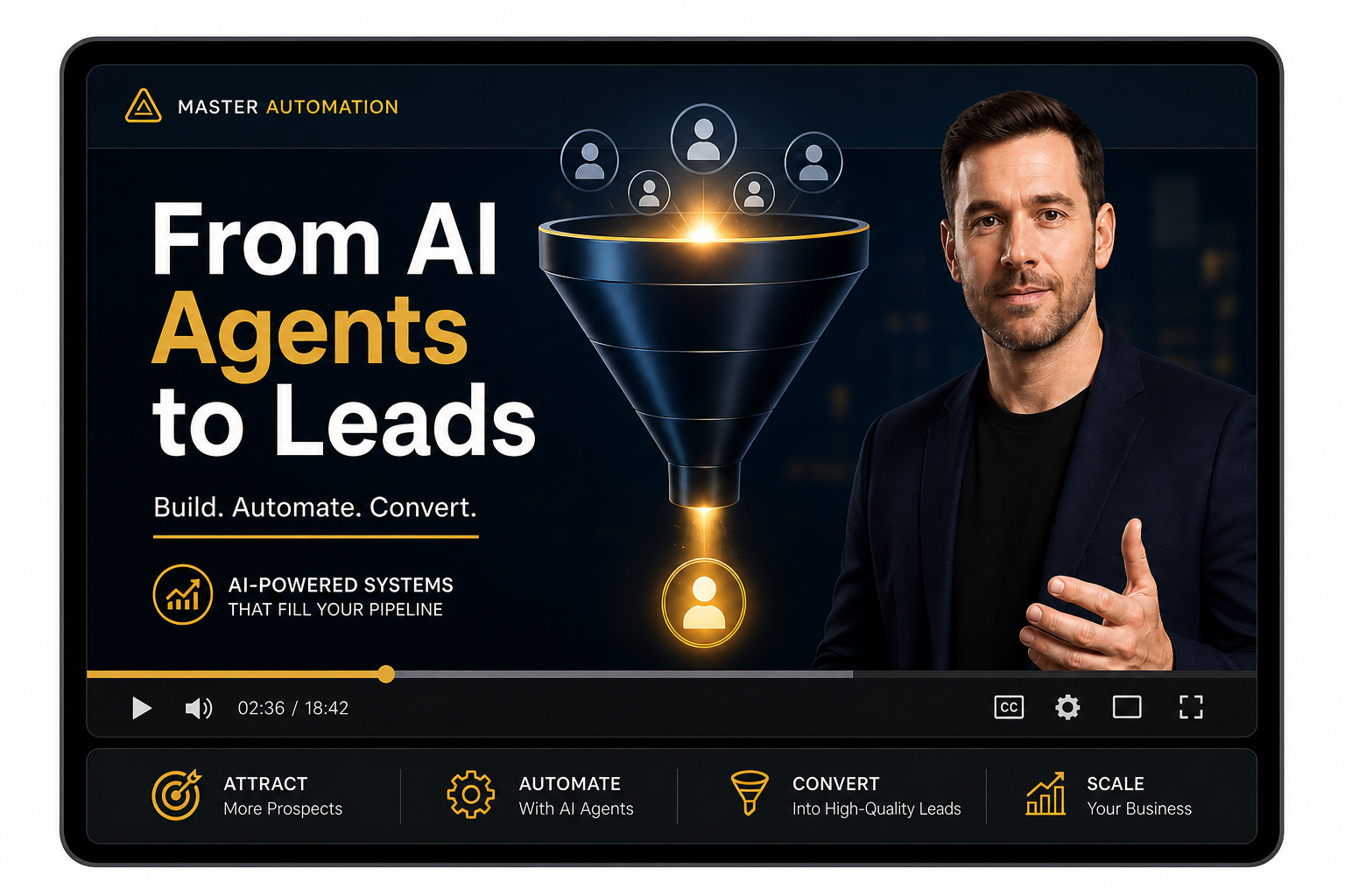From AI Agents to Leads