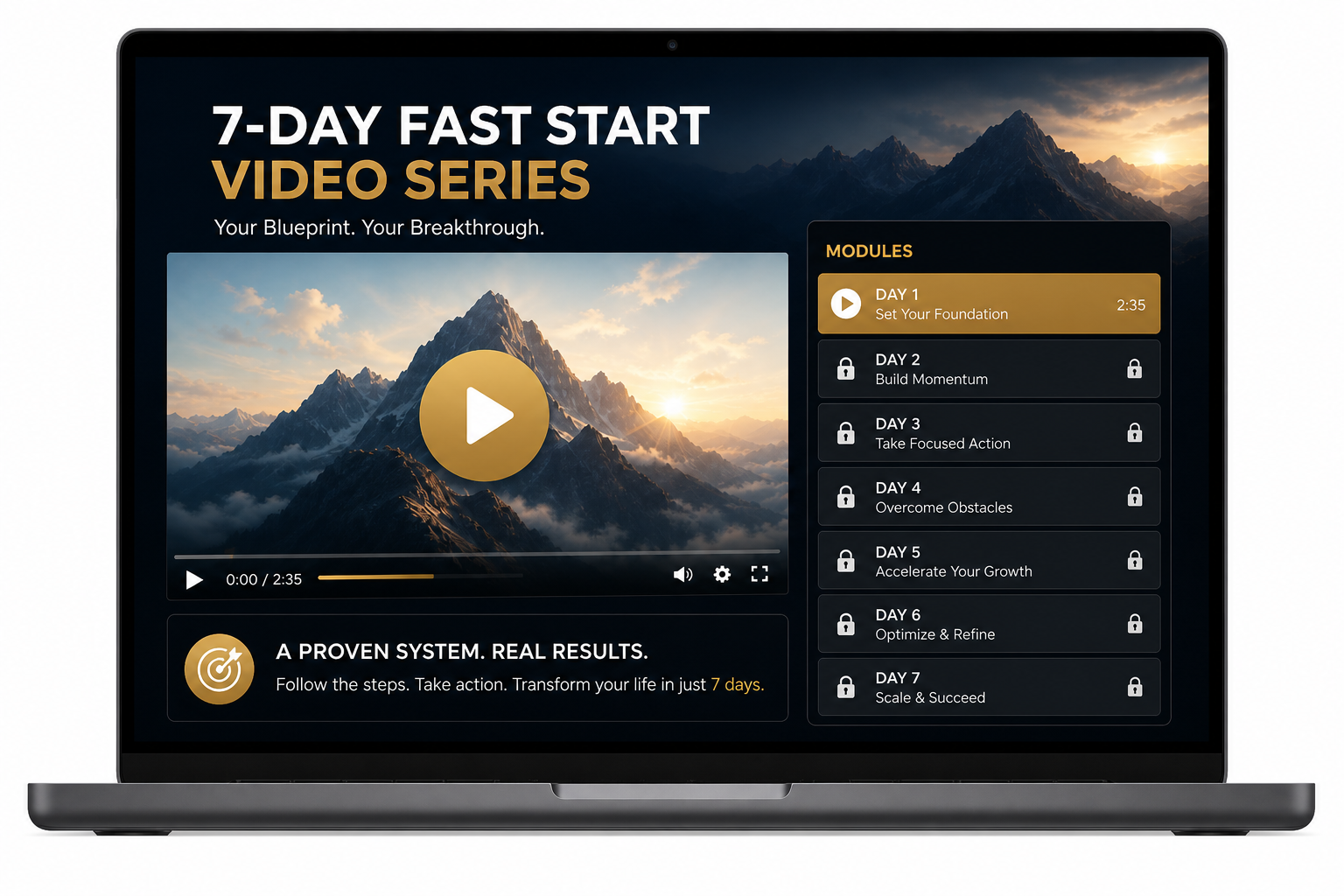 7-Day Fast Start Video Series
